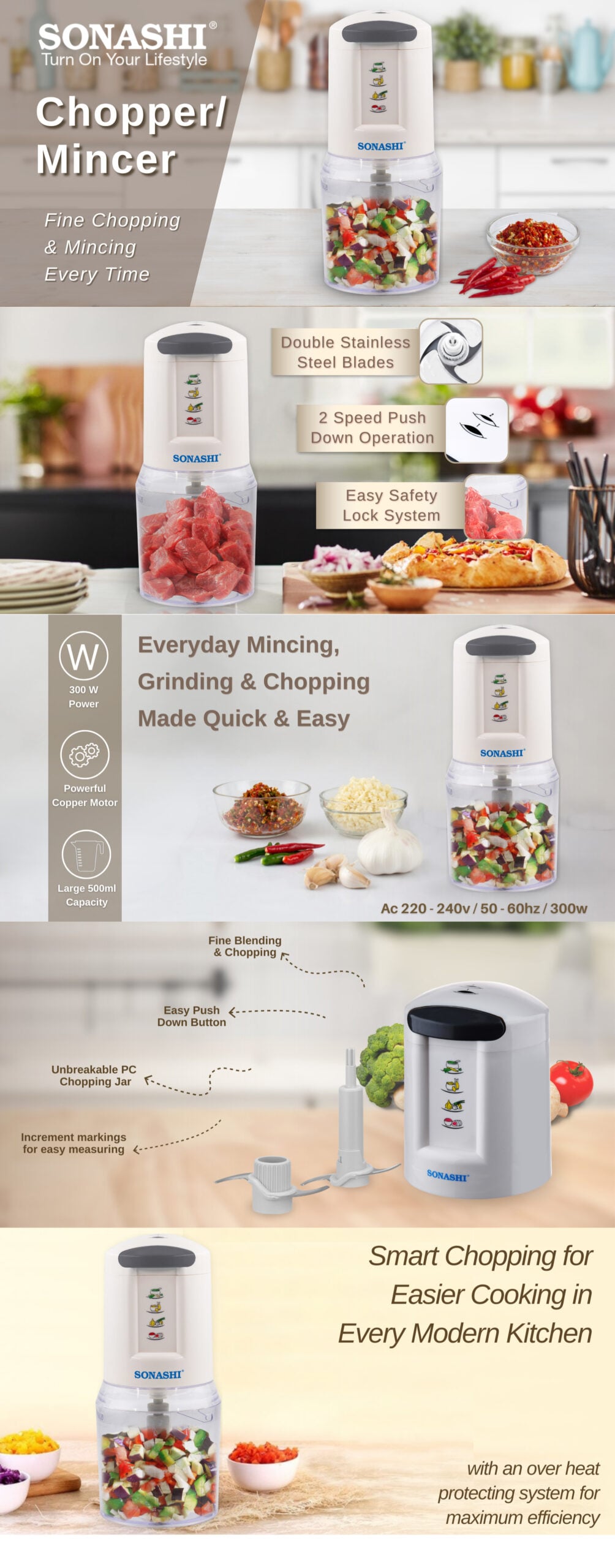Sonashi Chopper SMC-22 brochure