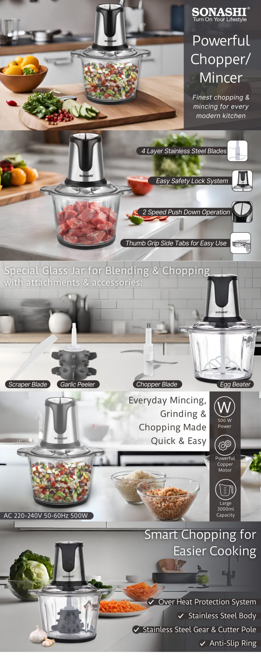 Sonashi Chopper SMC-23G brochure