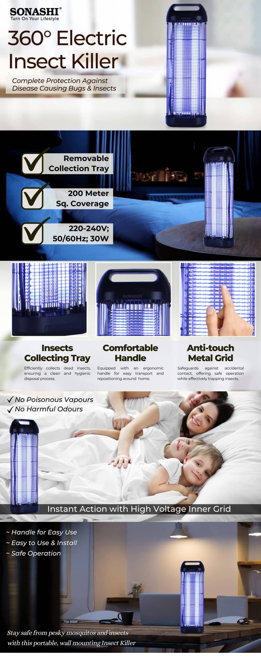 Sonashi Insect Killer 30W SIK-830 brochure